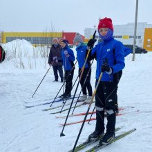 В Усинске прошла XXXIX открытая Всероссийская массовая лыжная гонка «Лыжня России-2021»!