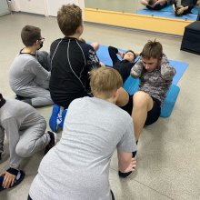 С 15 по 22 марта спортсмены МБУ "СШ №2" г. Усинска приступили к сдача нормативов комплекса ГТО