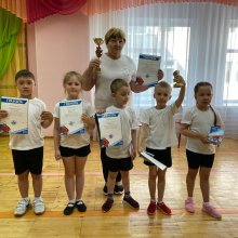195 ВОСПИТАННИКОВ ДОШКОЛЬНЫХ УЧРЕЖДЕНИЙ НАШЕГО ГОРОДА ПРИНЯЛИ УЧАСТИЕ В АКЦИИ ГТО!