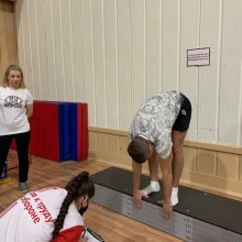 19 ноября в МБУ "СШ" г. Усинска состоялся Муниципальный этап Семейного Фестиваля ВФСК "ГТО"