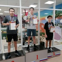 Чемпионат и Первенство г. Усинска по настольному теннису на призы "Деда Мороза"