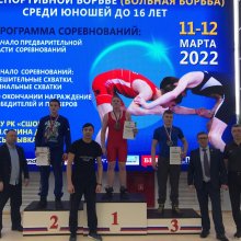 ПЕРВЕНСТВО СЗФО РОССИИ ПО ВОЛЬНОЙ БОРЬБЕ СРЕДИ ЮНОШЕЙ ДО 16 ЛЕТ