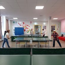 Соревнования по настольному теннису среди ветеранов "Славе не меркнуть, традициям - жить!"