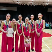 Юные спортсменки отделения фитнес-аэробика достойно представили г. Усинск