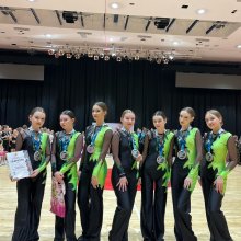 Юные спортсменки отделения фитнес-аэробика достойно представили г. Усинск