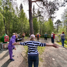 ЧИСТЫЙ ВОЗДУХ, ЯРКОЕ СОЛНЦЕ И ДРУЖНАЯ КОМАНДА!