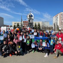 Традиционный легкоатлетический пробег на территории МО ГО «Усинск», посвященный Дню Победы в Великой Отечественной войне в 2022 году»
